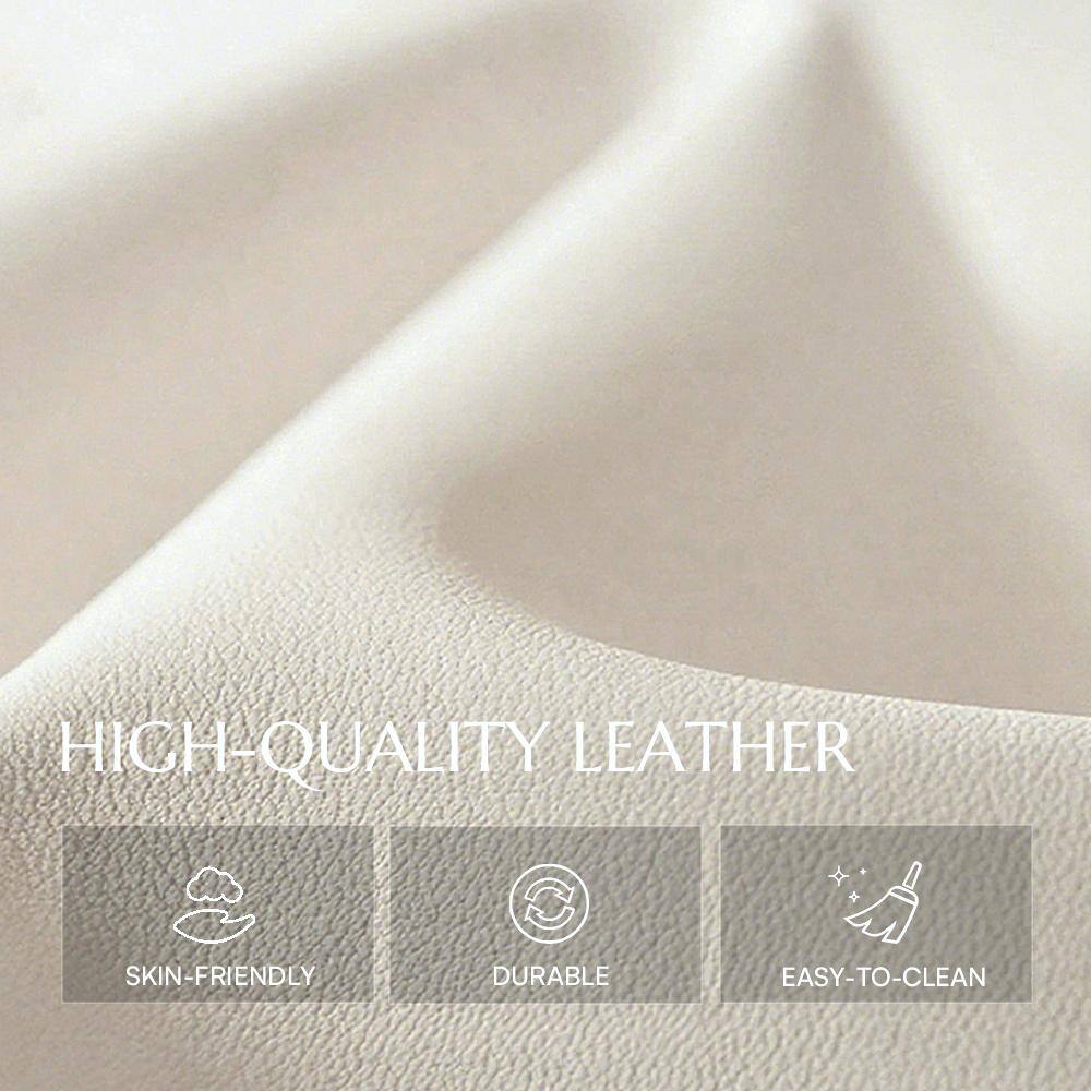 HIGH-QUALITY LEATHER  
SKIN-FRIENDLY  
DURABLE  
EASY-TO-CLEAN