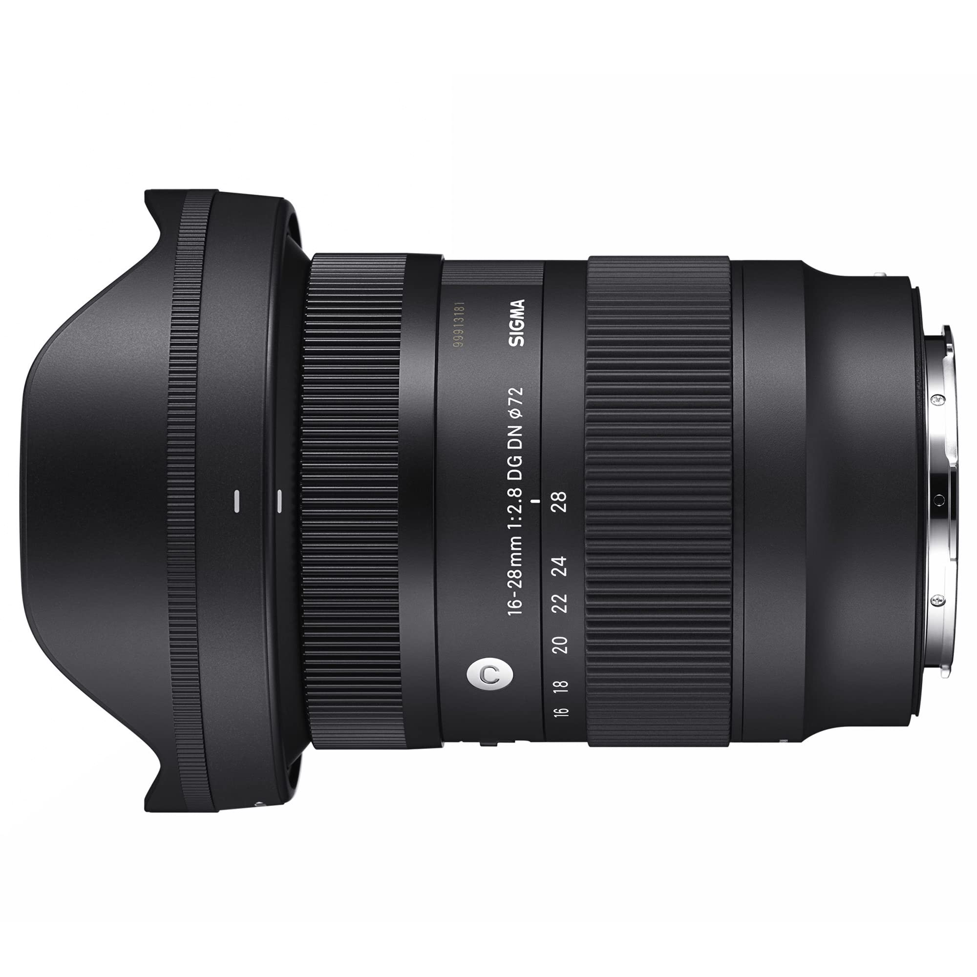 SIGMA  
16-28mm 1:2.8 DG DN | 72  
16 18 20 22 24 28