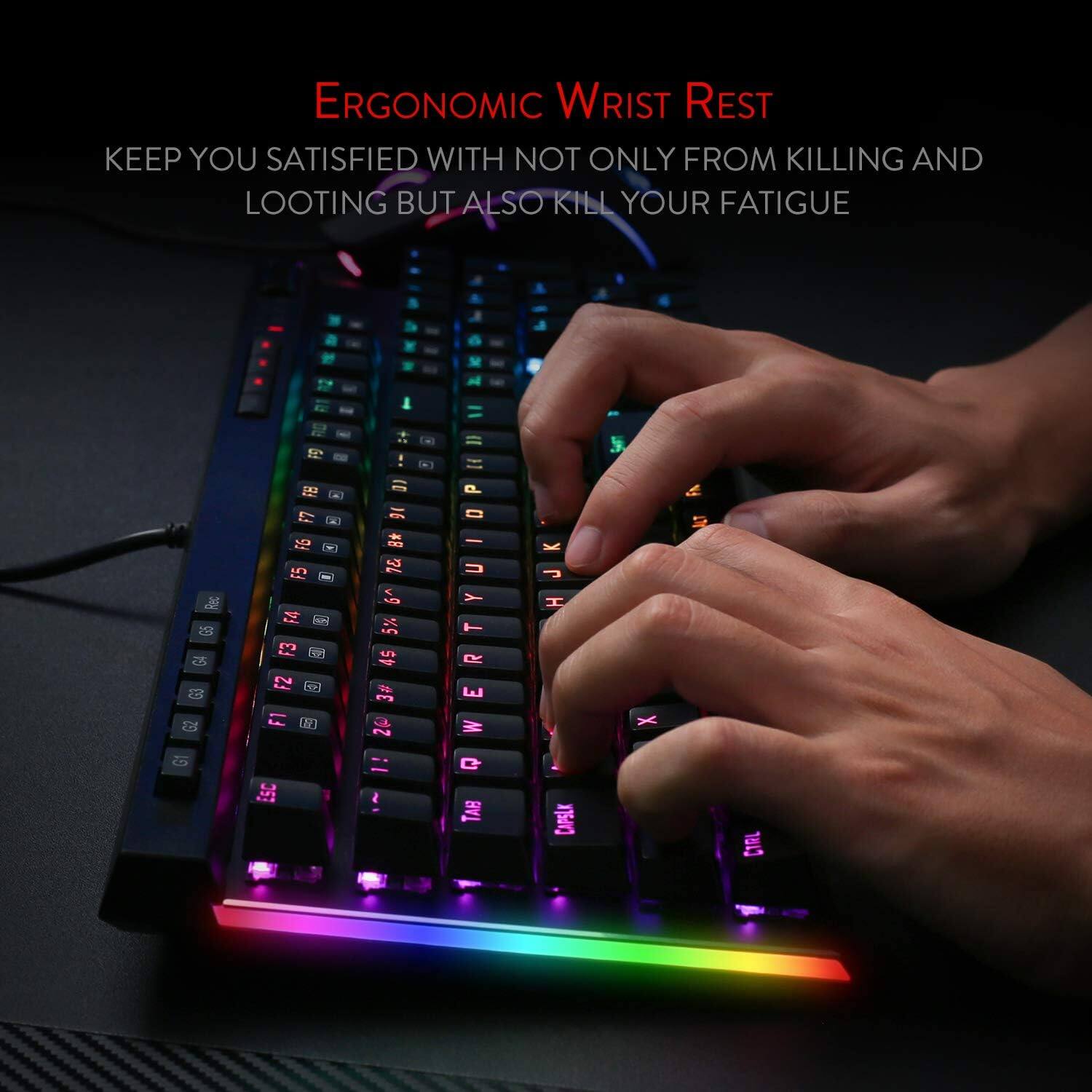 ERGONOMIC WRIST REST KEEP YOU SATISFIED WITH NOT ONLY FROM KILLING AND LOOTING BUT ALSO KILL YOUR FATIGUE