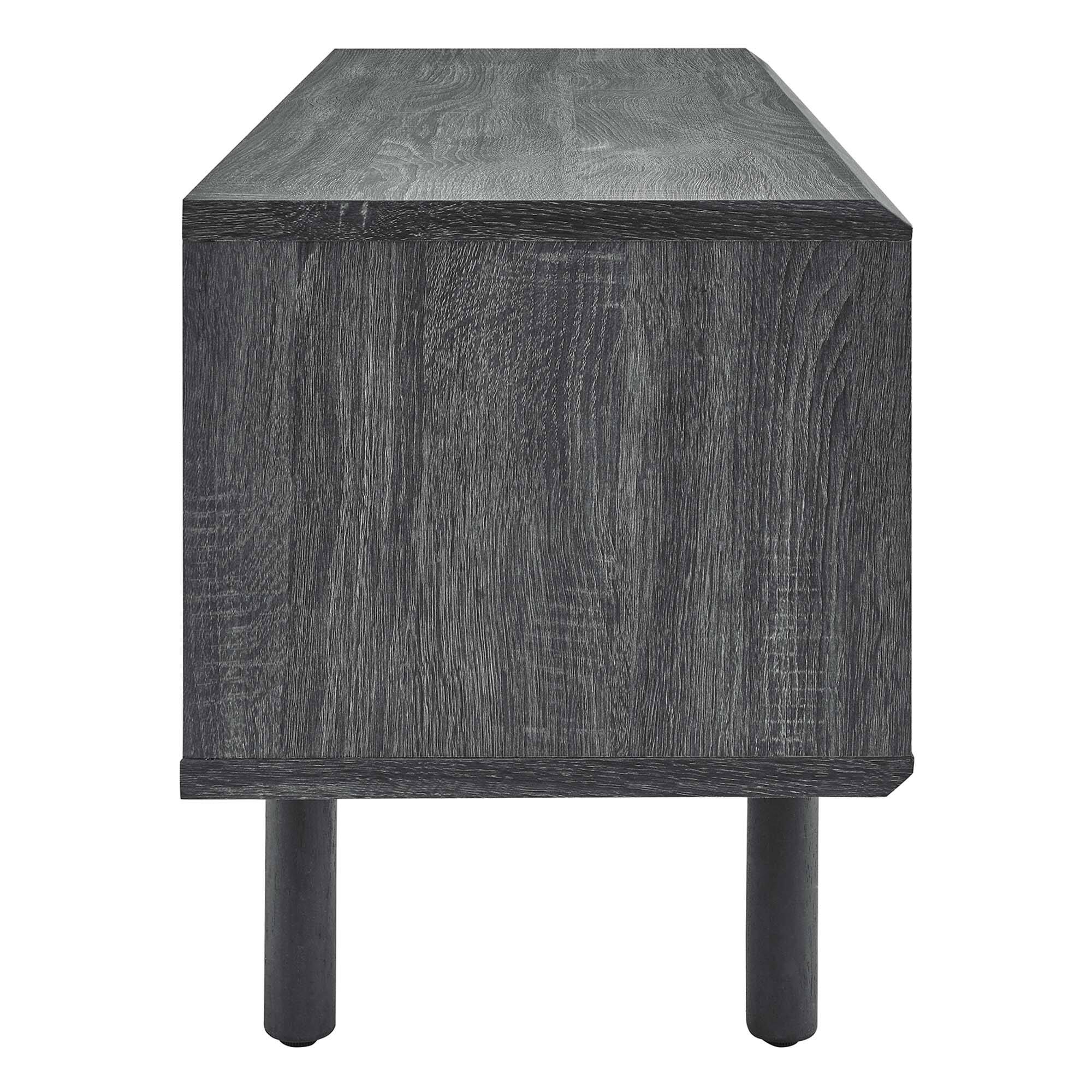 Back. Modway - Kurtis 47" TV Stand by Modway - Charcoal.