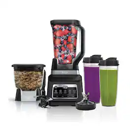 Ninja - BN805A 1400W Pro Plus Kitchen System Blender and Food Processor - Black