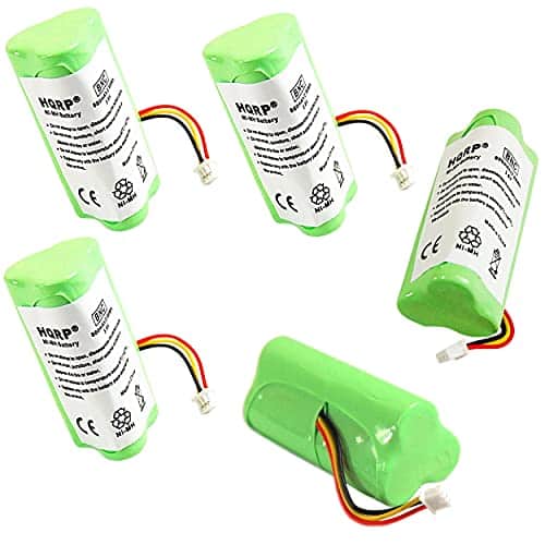 HQRP - 5-Pack Battery for Motorola Symbol LS4278 LS-4278 LS4278-M LI4278 DS6878 82-67705-01 K35466 Bar Code Scanner LI-4278
