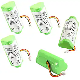 HQRP - 5-Pack Battery for Motorola Symbol LS4278 LS-4278 LS4278-M LI4278 DS6878 82-67705-01 K35466 Bar Code Scanner LI-4278