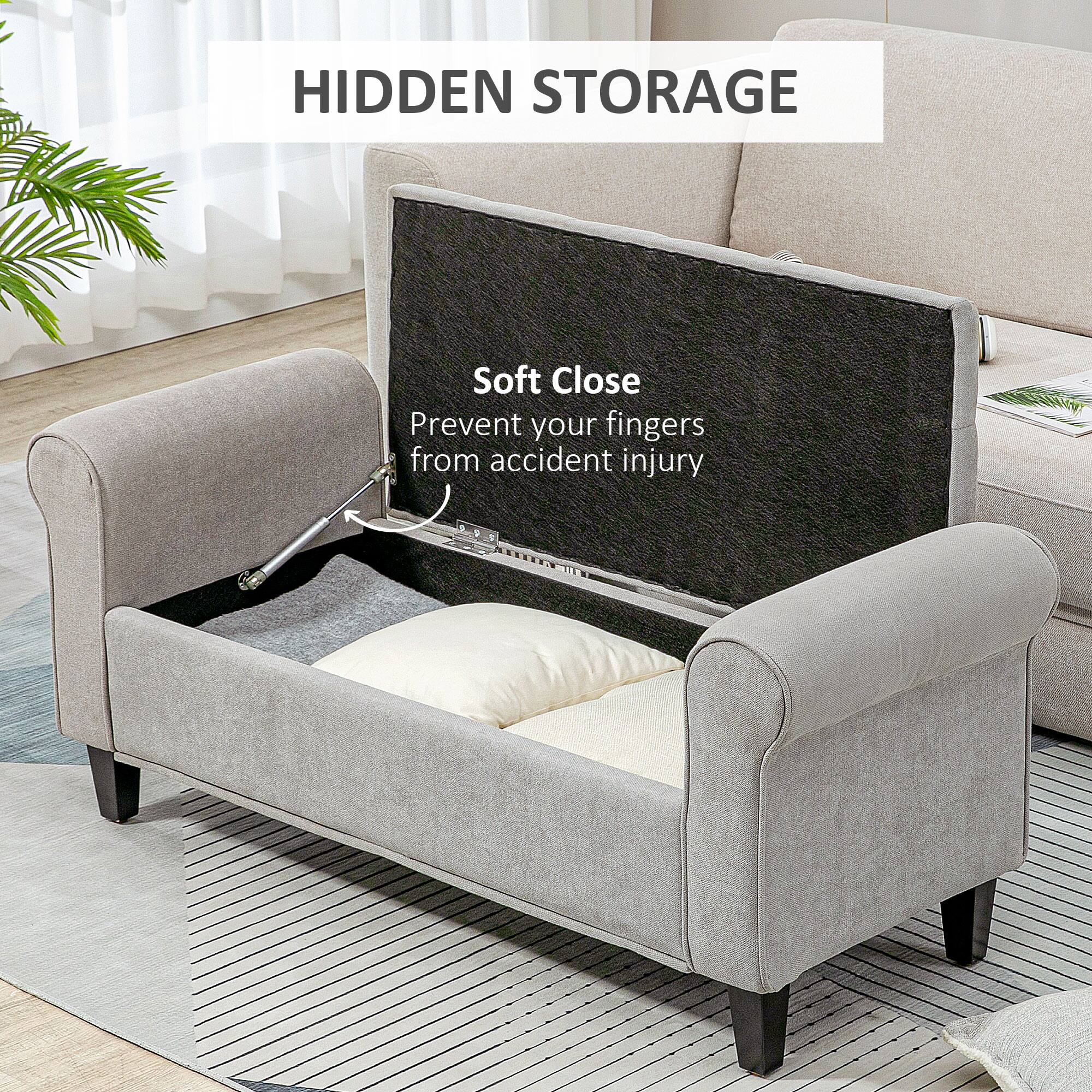 HIDDEN STORAGE
Soft Close
Prevent your fingers from accident injury