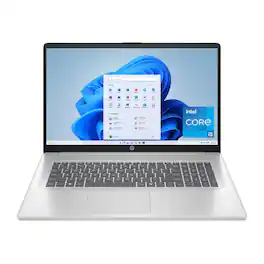 HP - Refurbished Excellent - 17-cn3068cl 17.3" FHD Laptop - i5-1334U - 8GB - 512GB - Windows 11 Home - Silver