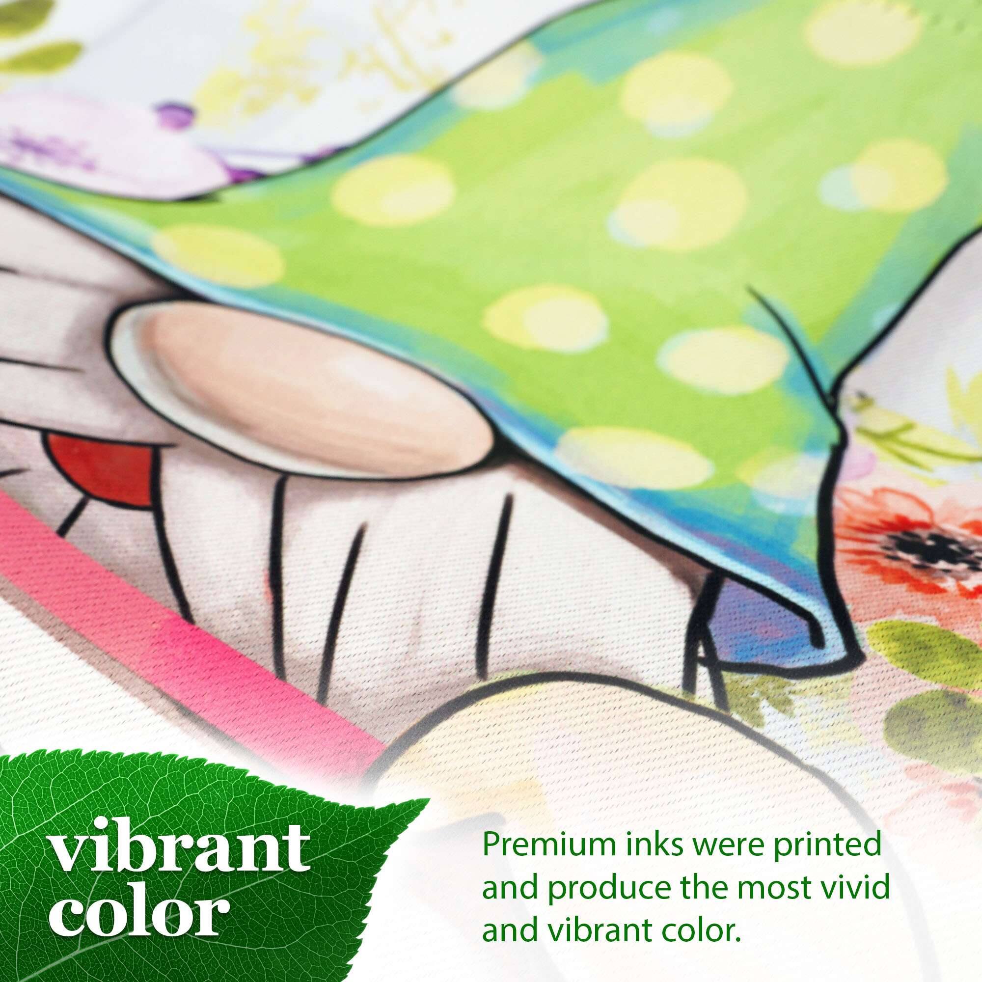 vibrant color

Premium inks were printed and produce the most vivid and vibrant color.