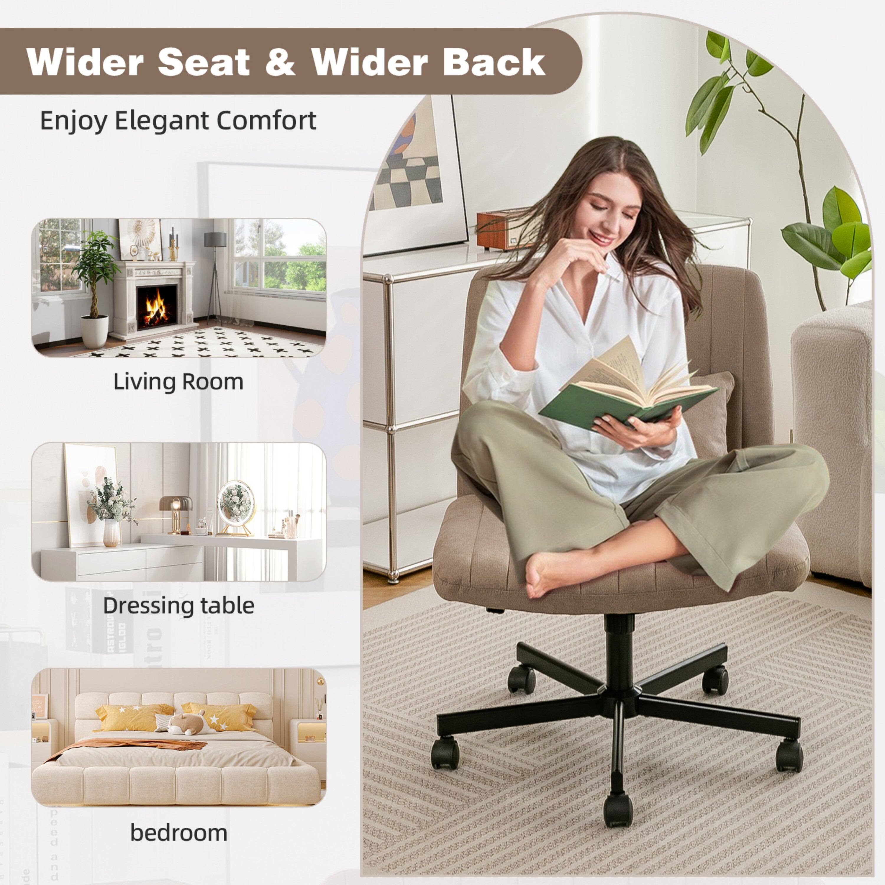 Wider Seat & Wider Back  
Enjoy Elegant Comfort  

Living Room  
Dressing table  
bedroom