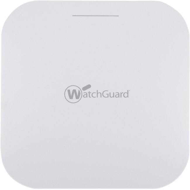Front. WatchGuard - WatchGuard AP330 Dual Band IEEE 802.11ax 1.73 Gbit/s Wireless Access Point - Indoor - 2.40 GHz, 5 GHz - 6 x Internal - Black.
