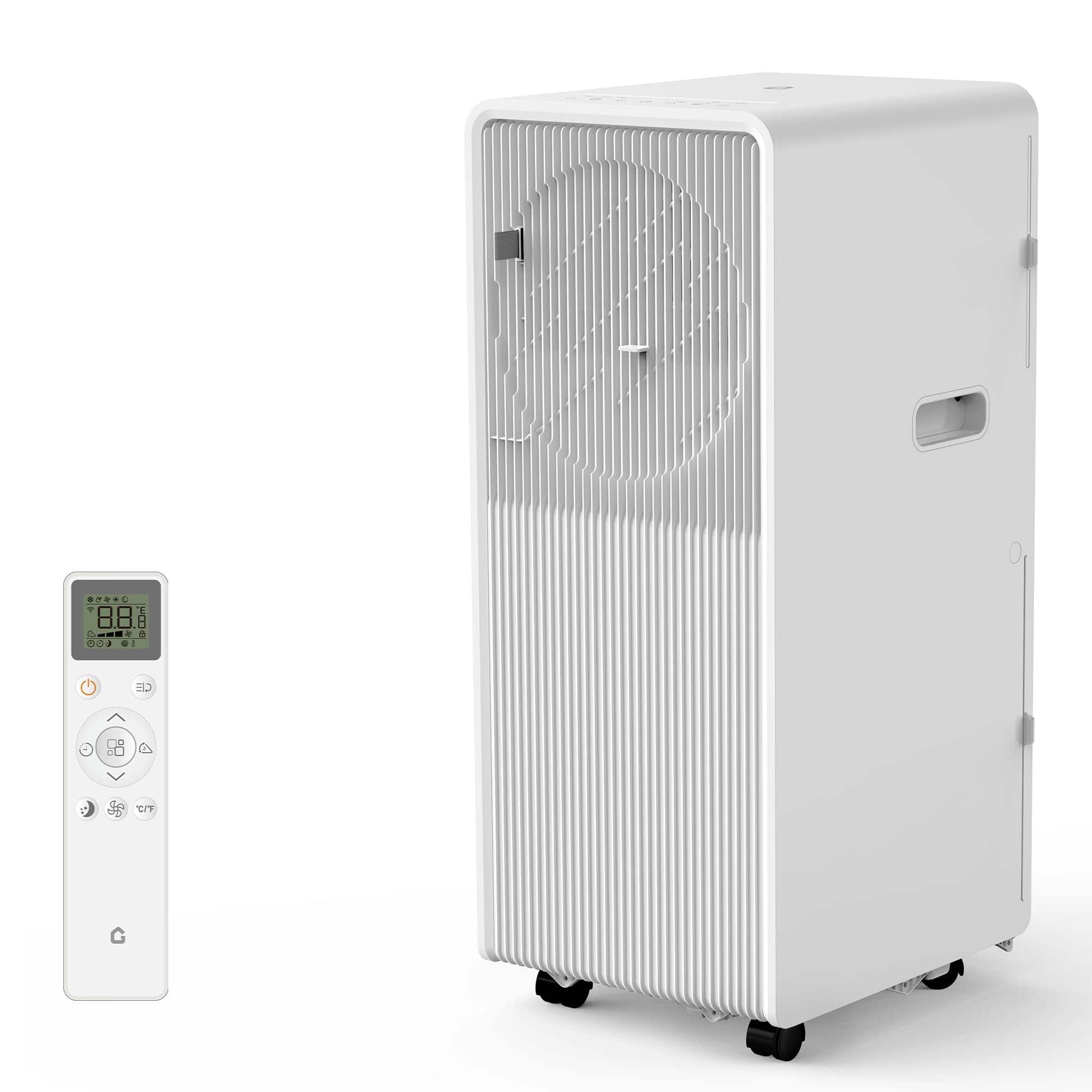 GARVEE - 8,000 BTU Portable Air Conditioner Cools Up to 350 Sq.Ft, 3-IN-1 Quiet Portable AC Unit with Remote Control