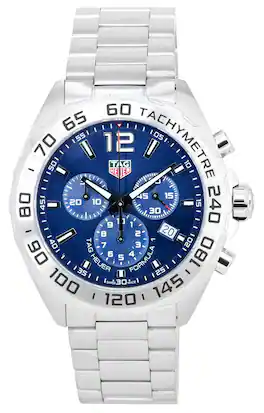 TAG Heuer - Heuer Formula 1 Chronograph Sunray Dial Quartz CAZ101K.BA0842 200M Men's Watch - Blue