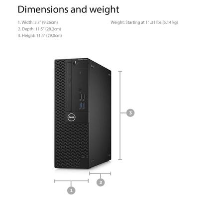 Dell Refurbished Excellent Optiplex 5050 SFF Desktop PC, Intel Dell Refurbished Excellent Optiplex 5050 SFF Desktop PC, Intel