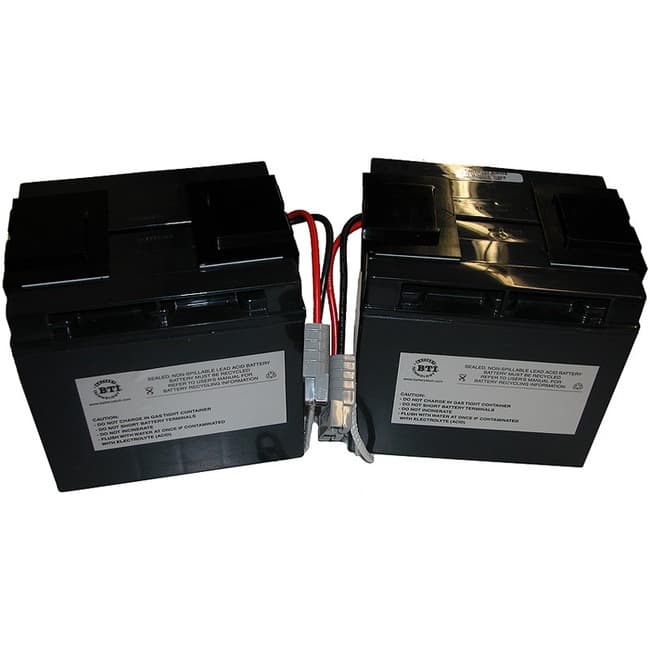 BTI Battery Tech - BTI RBC11-SLA11-BTI SEALED LEAD ACID BATTERY FOR APC - 2yr Warranty - SU1400RMXLINET, SU1400RMXLNET, SU1400RMXLTNET - Unknown