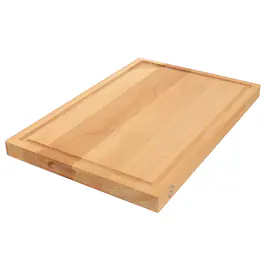 Martha Stewart - 18 Inch x 12 Inch Reversible Rectangle Beech Wood Cutting Board - Brown