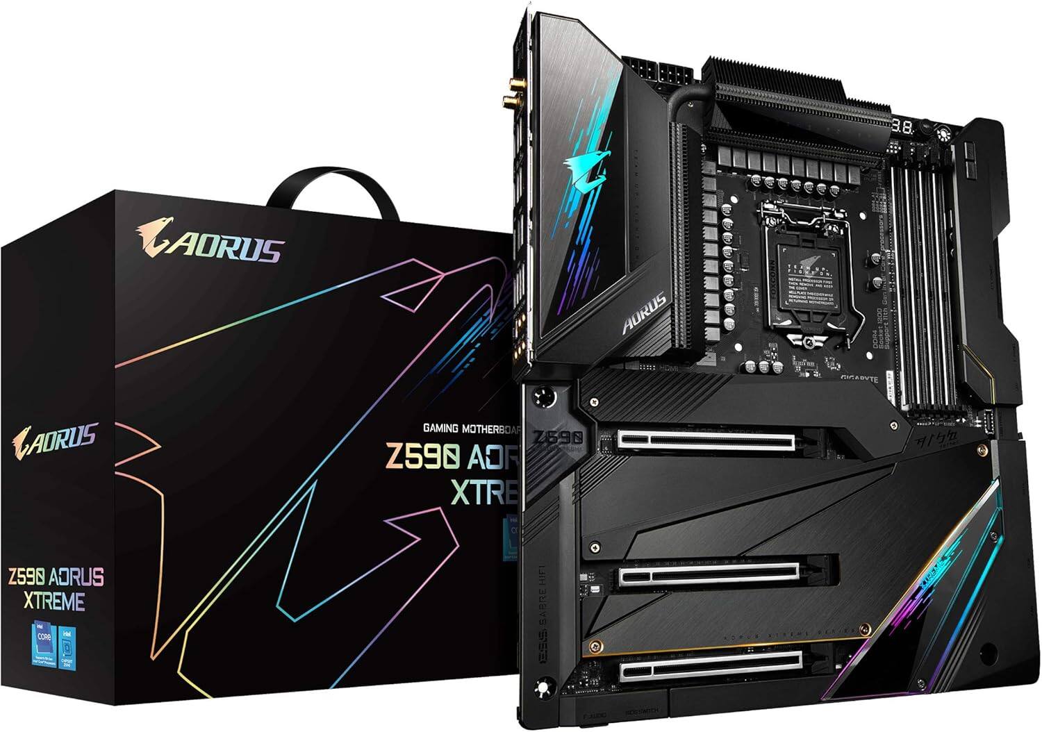 3.8. AORUS Z590 AORUS XTREME  
GAMING MOTHERBOARD  
Z590 AORUS XTREME  
CORE HIFI SABRE  
PCIe 5.0