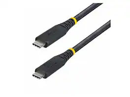 StarTech.com - StarTech 1.5ft USB4 Cable, 40Gbps, USB-IF Certified, 240W, 8K/4K DP2.1, TB4 Compatible, Black