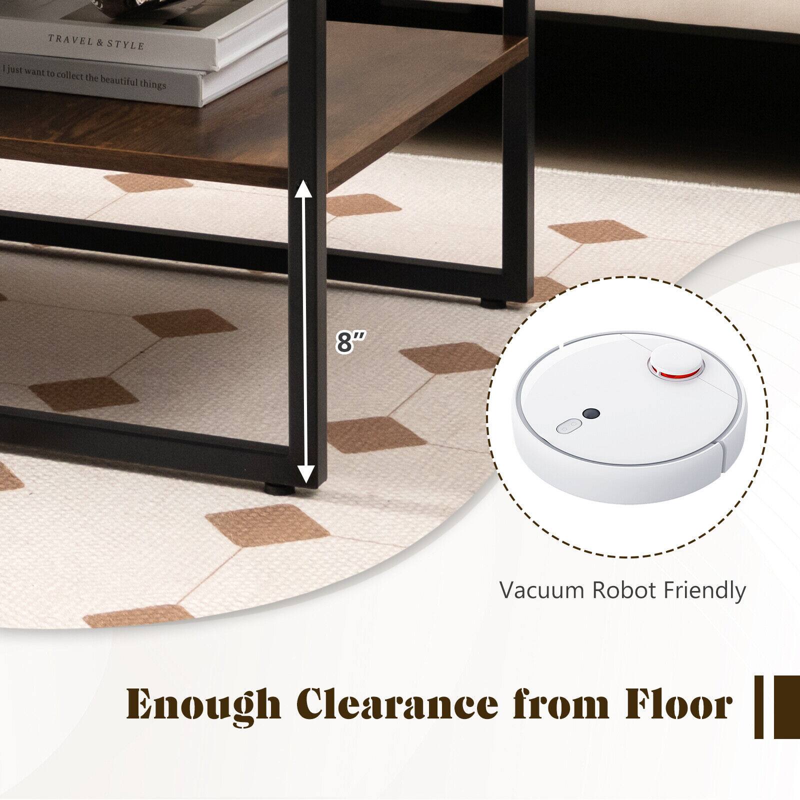 TRAVEL & STYLE  
I just want to collect the beautiful things  

8"  
Vacuum Robot Friendly  
Enough Clearance from Floor