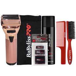 BaBylissPRO - BaByliss Pro FXONE ROSEFX Shaver FX79FSRG ( Gold) Barber Essential Bundle - Rose