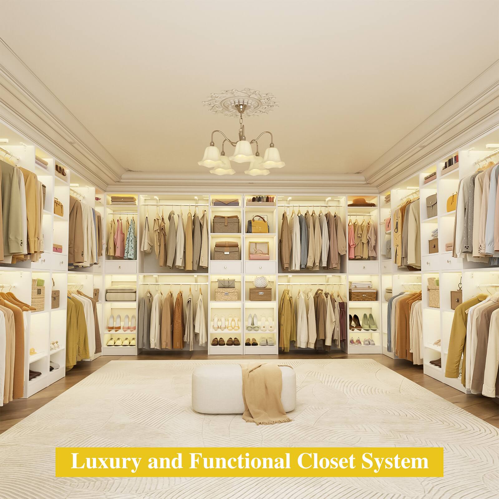 Luxury and Functional Closet System