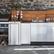 Alt View 2. NewAir - 15" Built-in 90 Can Outdoor Beverage Fridge in Weatherproof Stainless Steel with Auto-Closing Door - Stainless Steel.