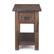 Left. Simpli Home - Monroe Narrow Side Table - Distressed Charcoal Brown.