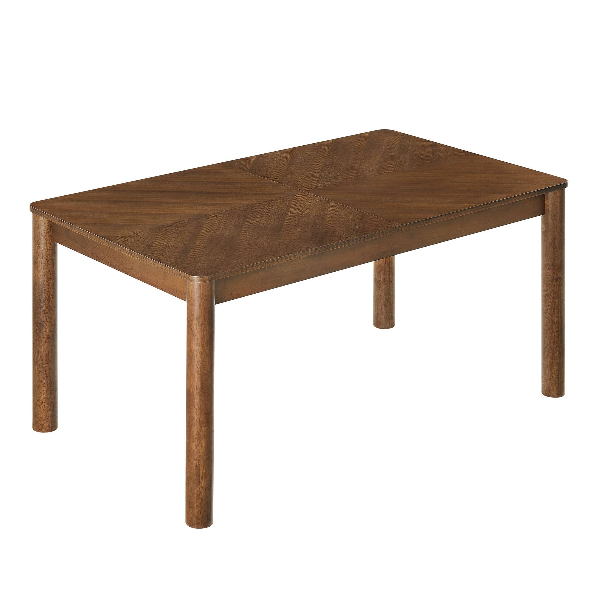 Angle. Modway - Alba Extendable Dining Table by Modway - Walnut.