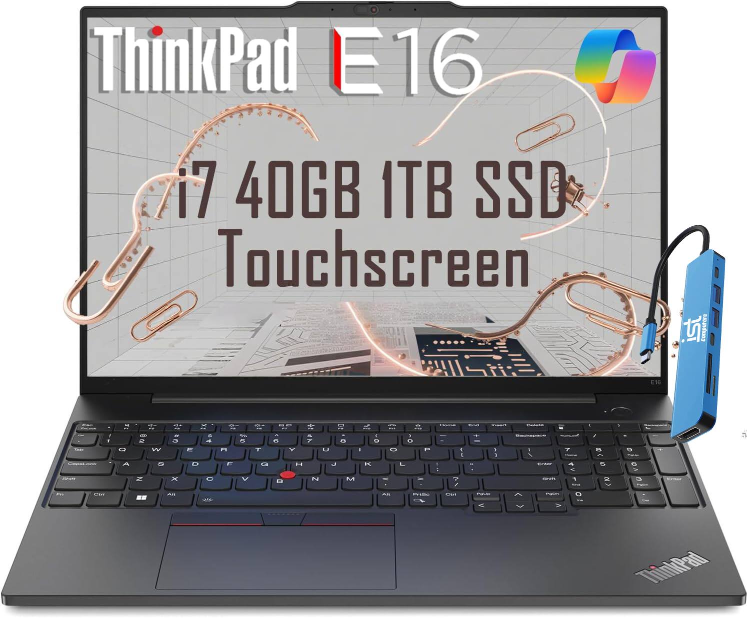 ThinkPad E16 i7 40GB 1TB SSD Touchscreen