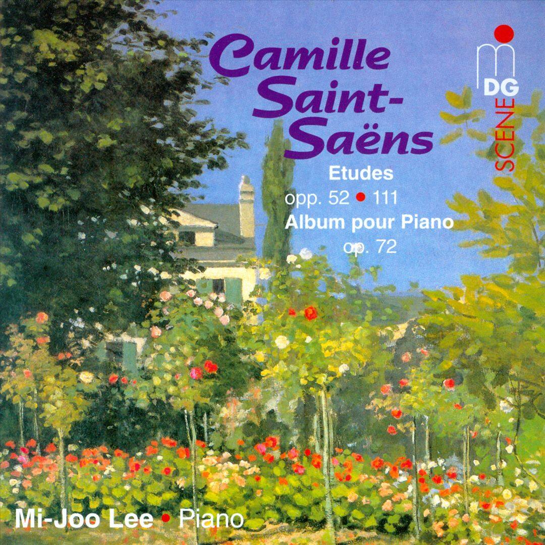 Front. Saint-Saëns: Etudes opp. 52 & 111; Album pour Piano, Op. 72 [CD].