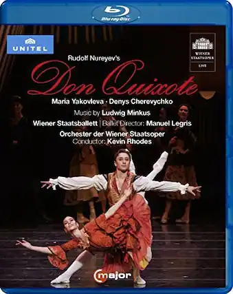 Front. Rudolf Nureyev's Don Quixote - BLU-RAY.