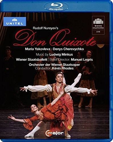 Front. Rudolf Nureyev's Don Quixote   - BLU-RAY.