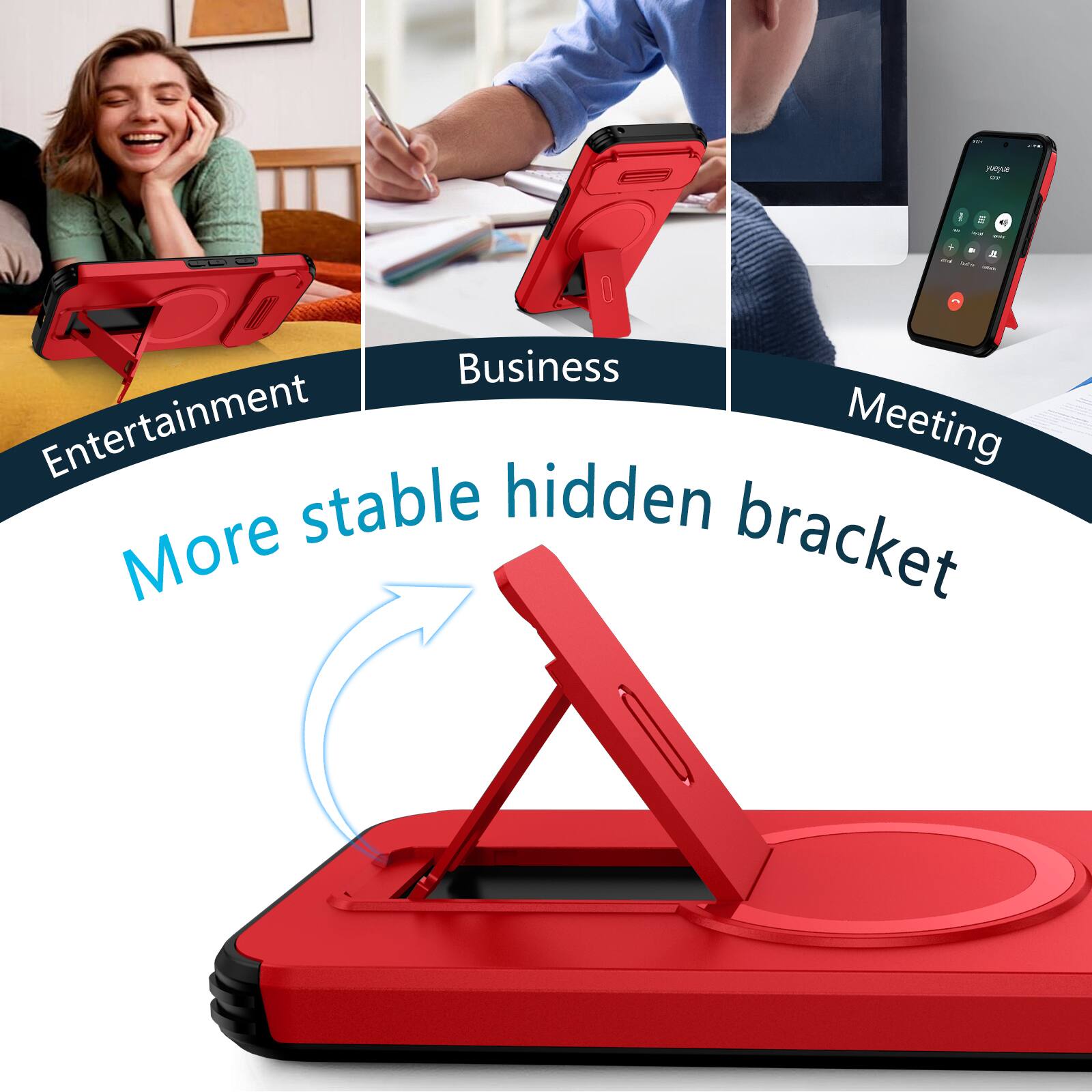 Entertainment  
Business  
Meeting  

More stable hidden bracket