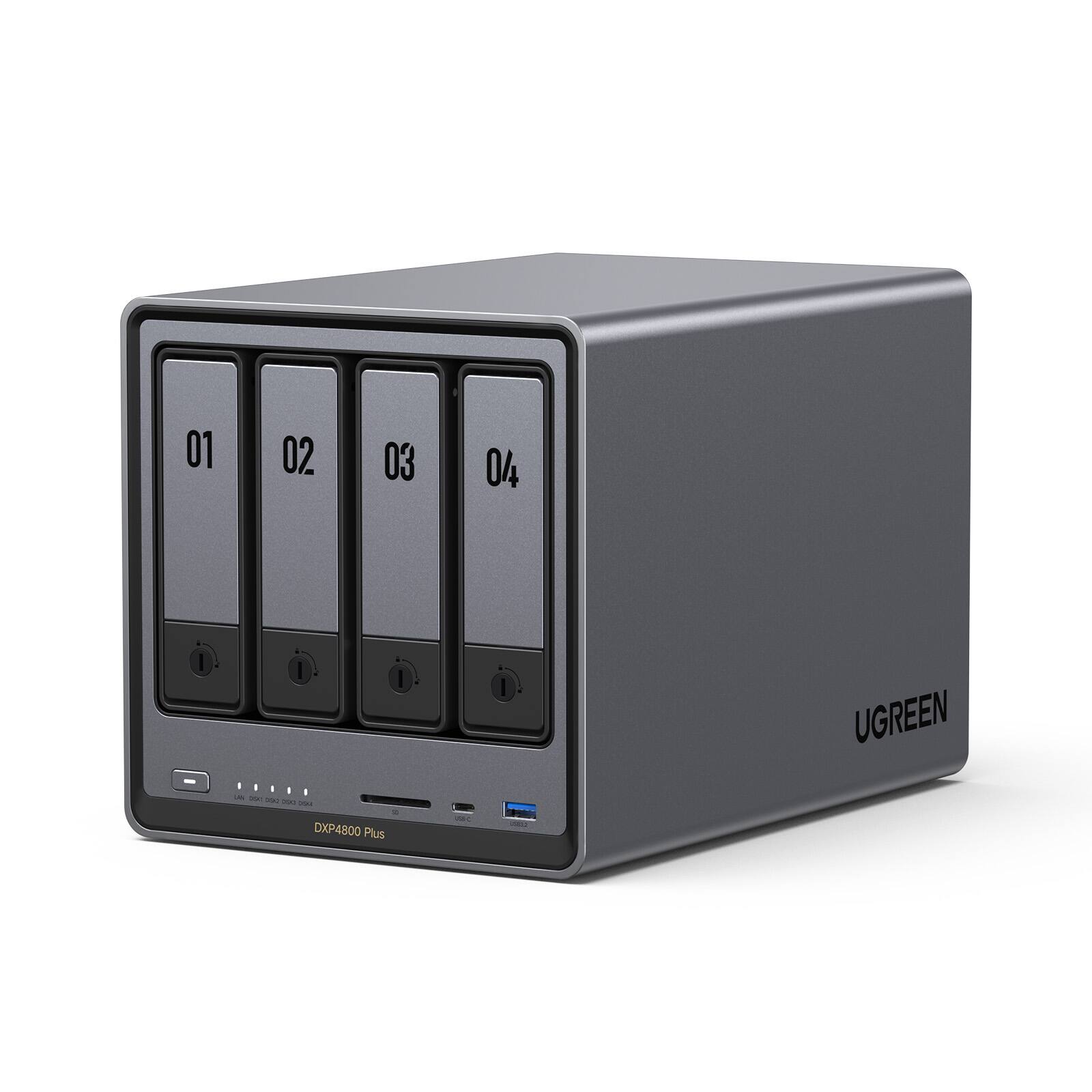 01 02 03 04  
UGREEN  
DXP4800 Plus