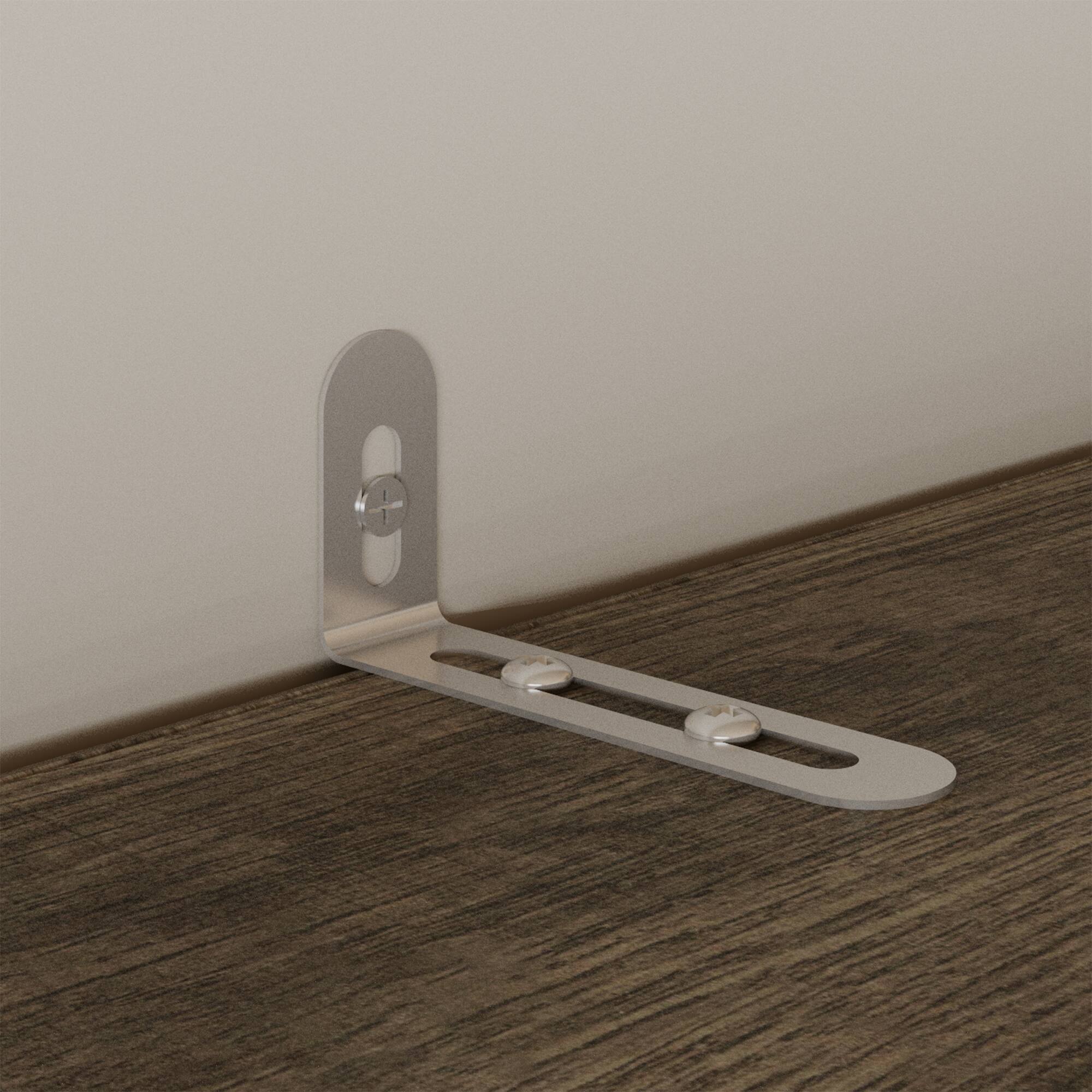 Alt View 4. Famapy - Famapy Multi - Door Storage Cabinet: Spacious Organizer for Dining & Living Spaces - Dark Gray.