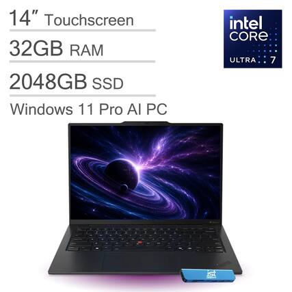 14" Touchscreen
32GB RAM
2048GB SSD
Windows 11 Pro AI PC
Intel Core Ultra 7