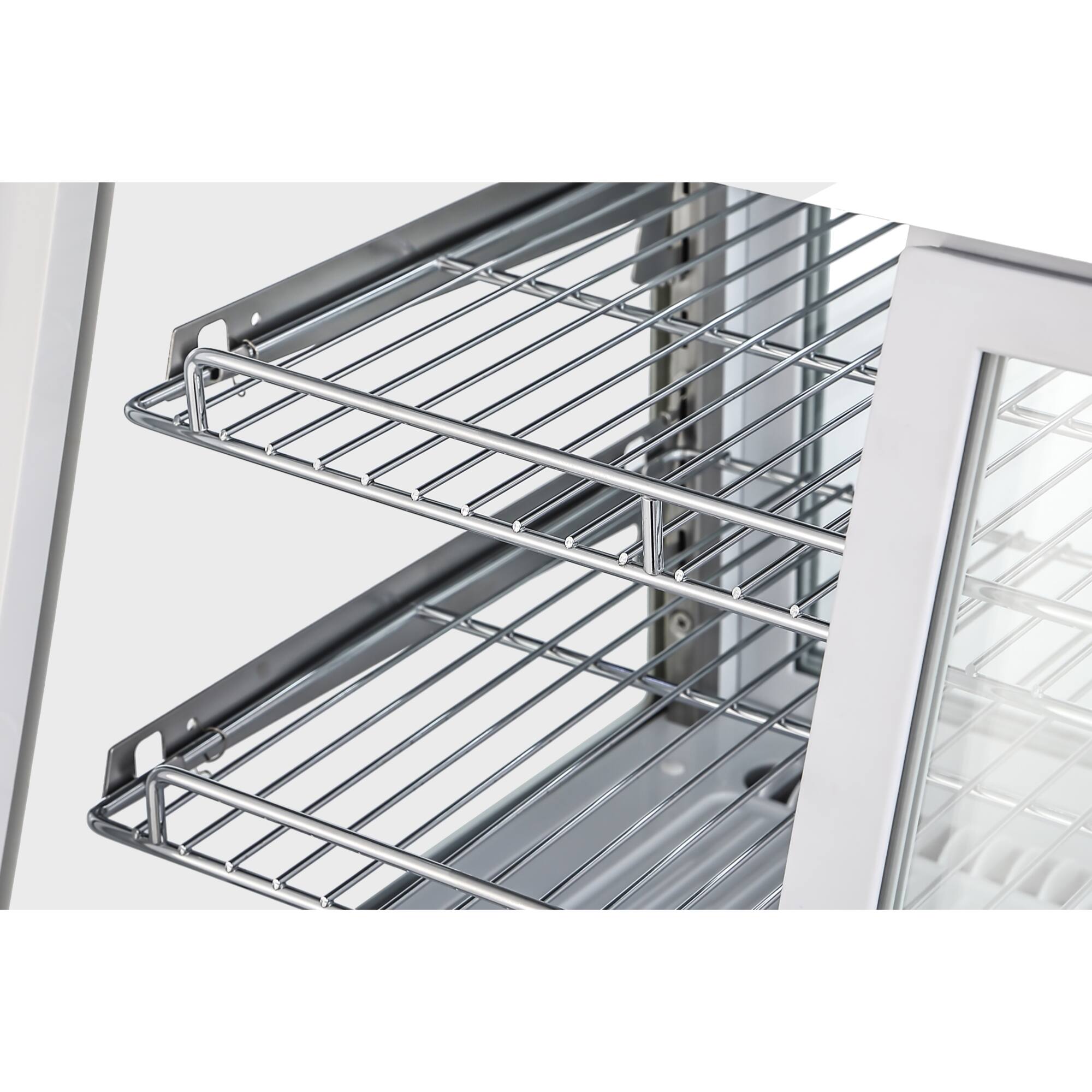 Alt View 6. Koolmore - 28 in. Self-Service Countertop Display Refrigerator in White (CDC-125-WH) - White.