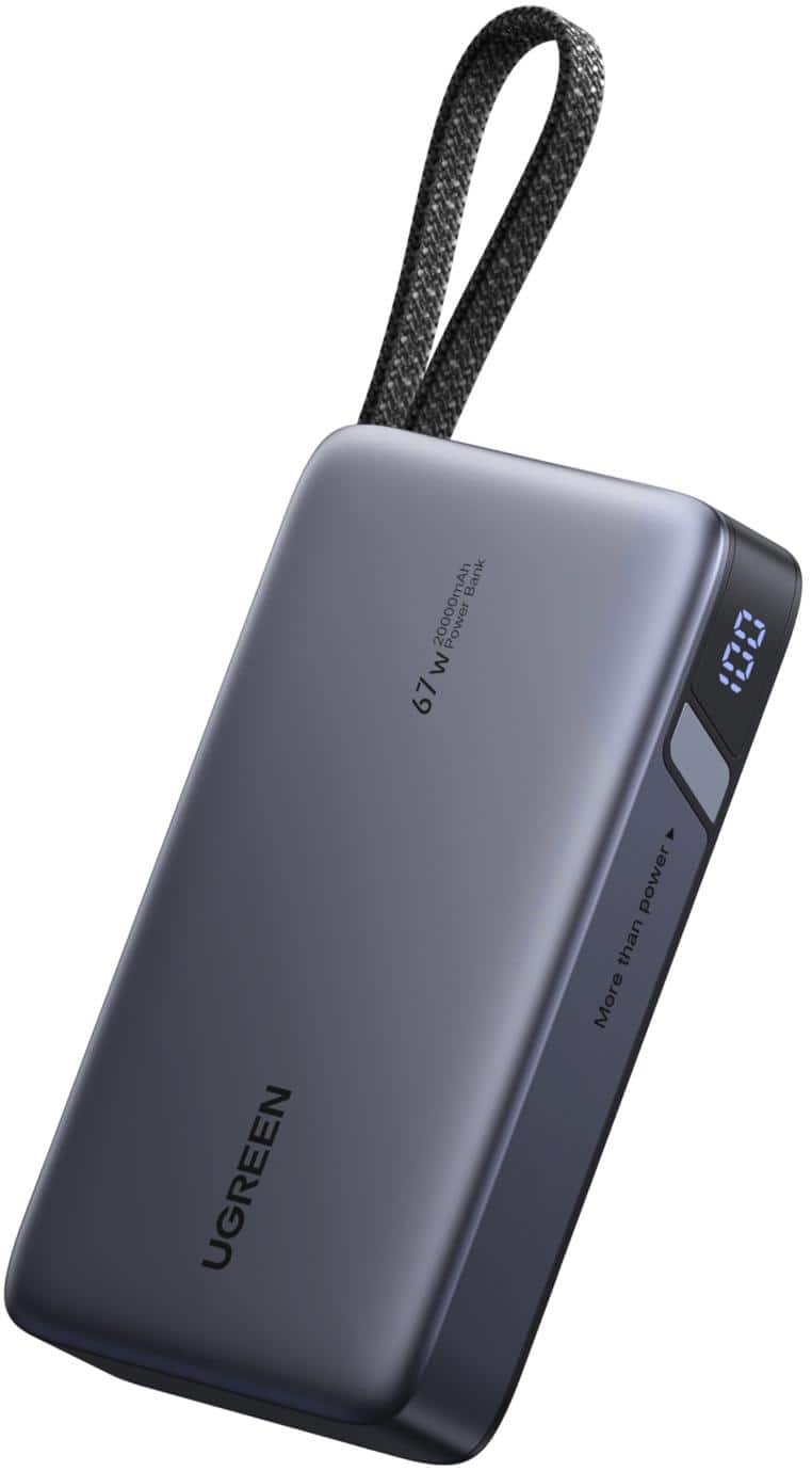 Bank 20000mAh Power W 67
333
UGREEN
More power than