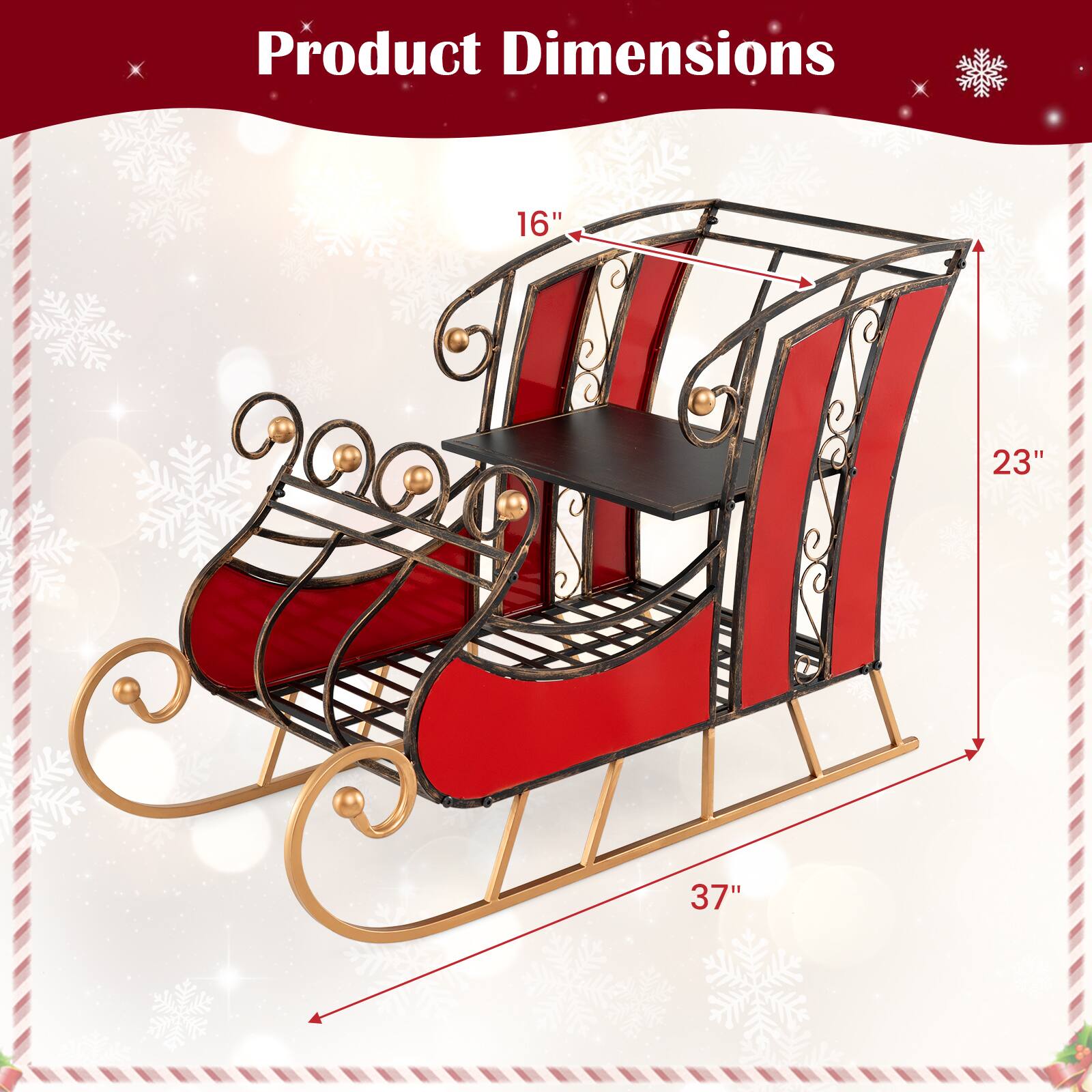 Product Dimensions
16"
23"
37"
