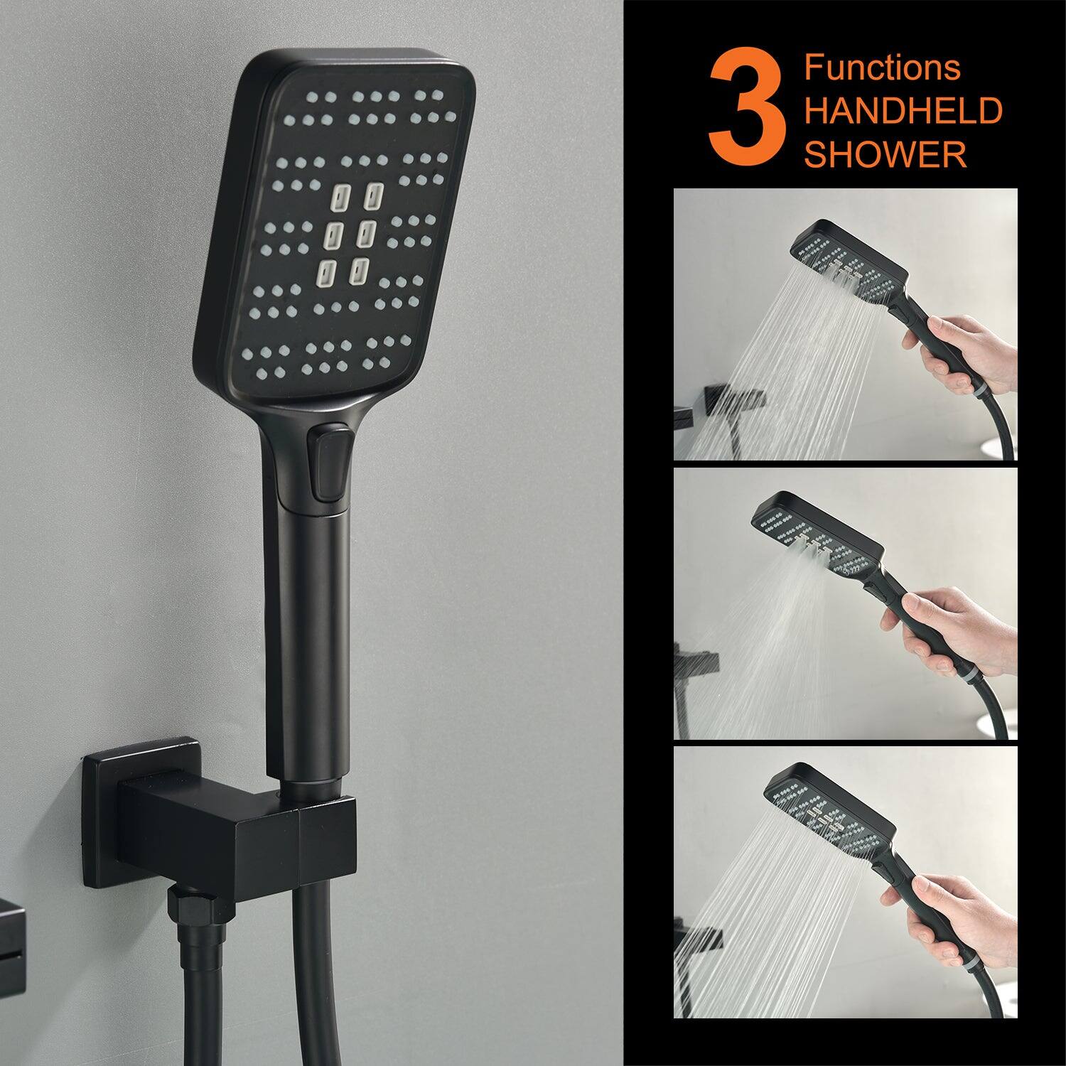 3 Functions  
HANDHELD SHOWER