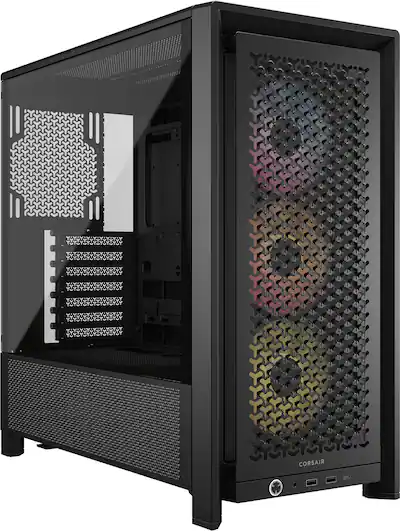 CORSAIR FRAME 4000D RS ARGB ATX Mid Tower PC Case Black CC CORSAIR FRAME 4000D RS ARGB ATX Mid Tower PC Case Black CC