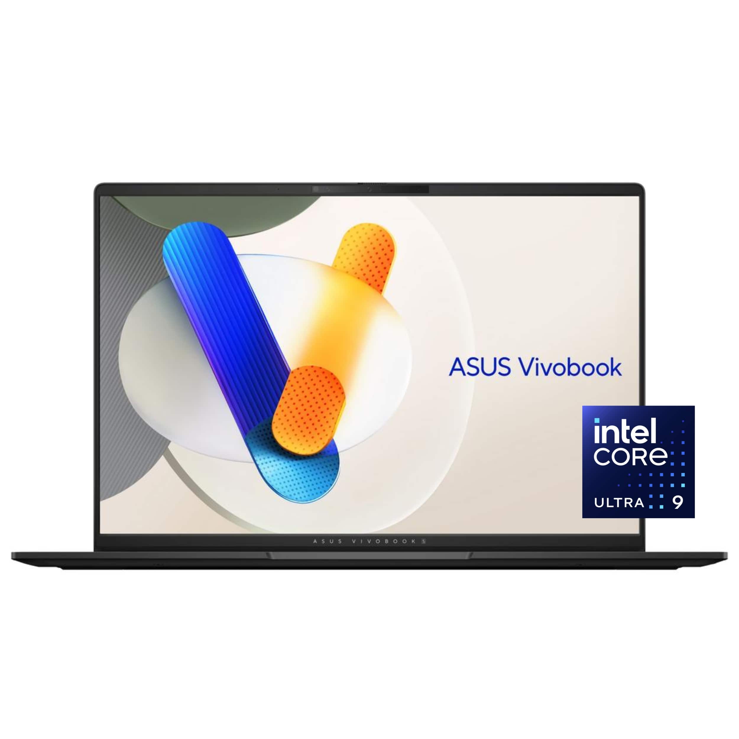 Front. ASUS - Vivobook S 16 Laptop OLED - Intel EVO Edition with 16GB Memory - 1TB SSD - Neutral Black.