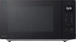 LG - 1.1 Cu. Ft. Countertop Microwave with Easy Clean and Auto Cook - Black