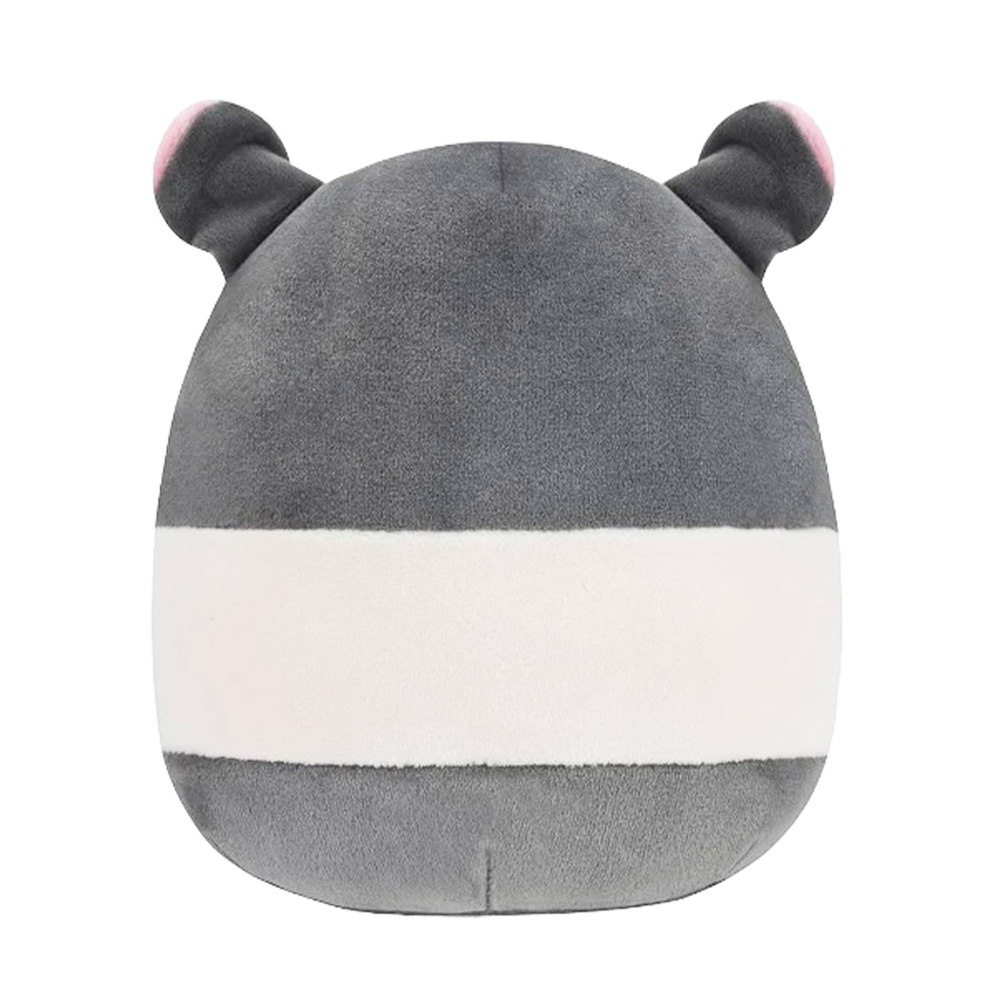 Alt View 10. Kellytoy - Squishmallow 8 Inch Newbie Squad Plush | Abbit The Tapir - White/Black.