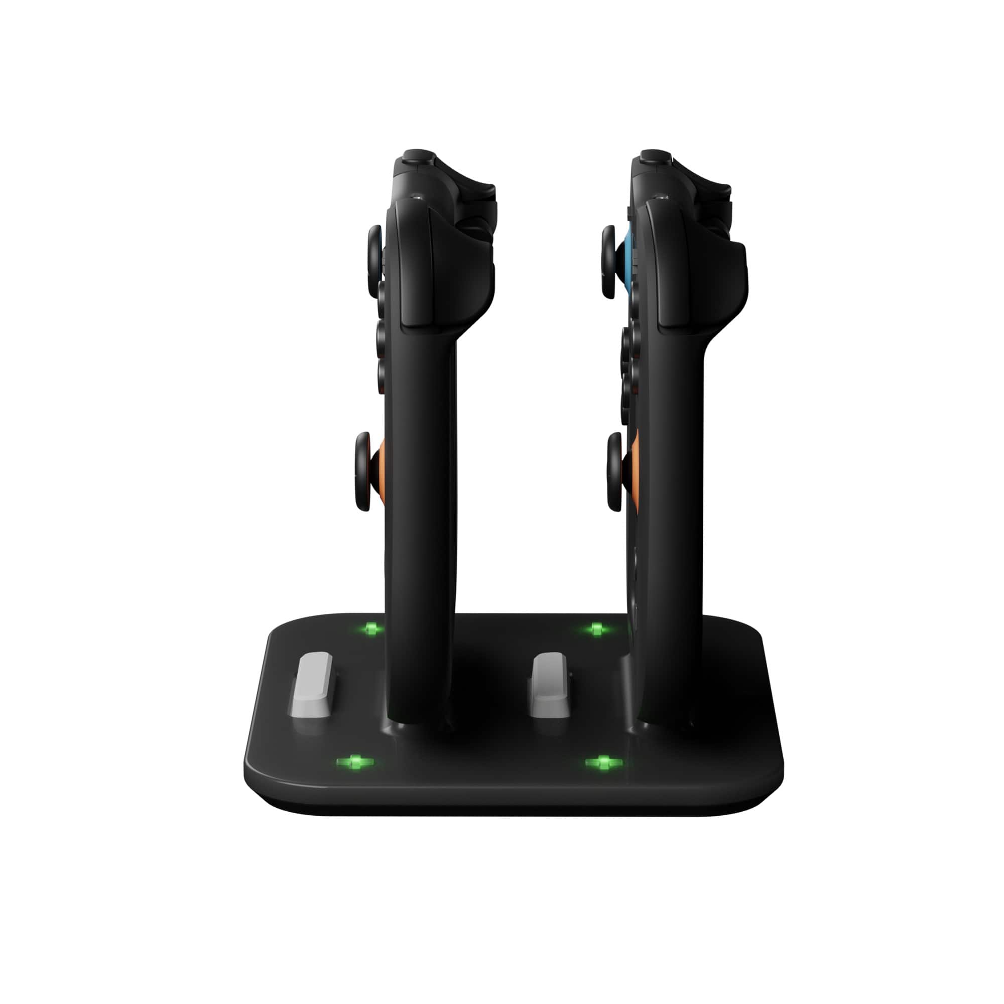 Genki Dual Wield Charging Station and Grips for the Nintendo