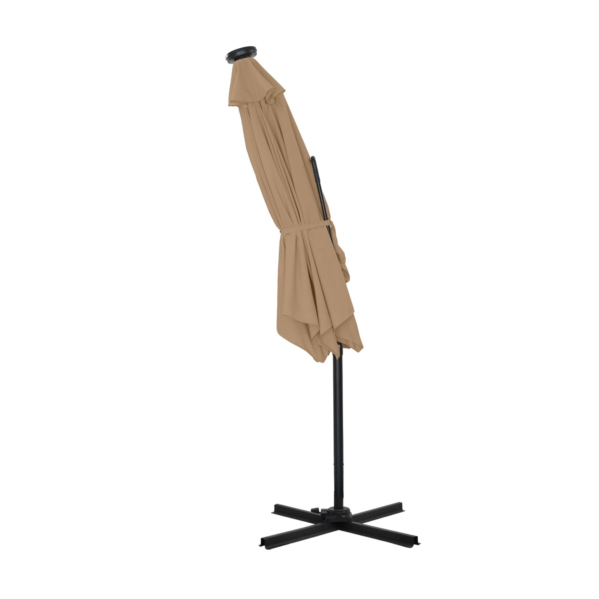 Alt View 7. Boyel Living - 10ft Outdoor Patio Cantilever Umbrella with Waterproof and UV Resistant.