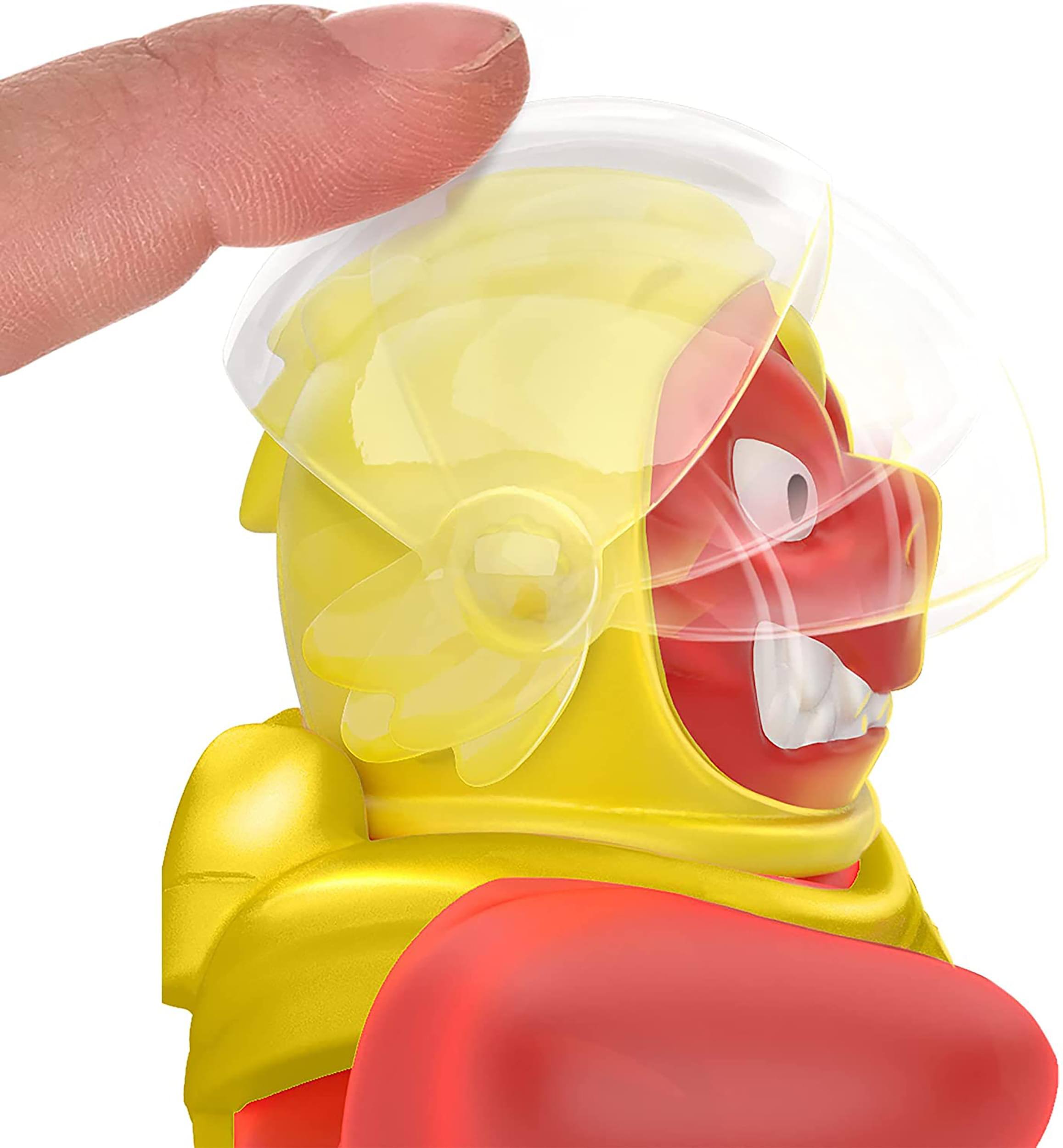 Alt View 10. Moose Toys - Heroes of Goo Jit Zu Galaxy Attack Hero Pack | Solar Blast Blazagon - Red.