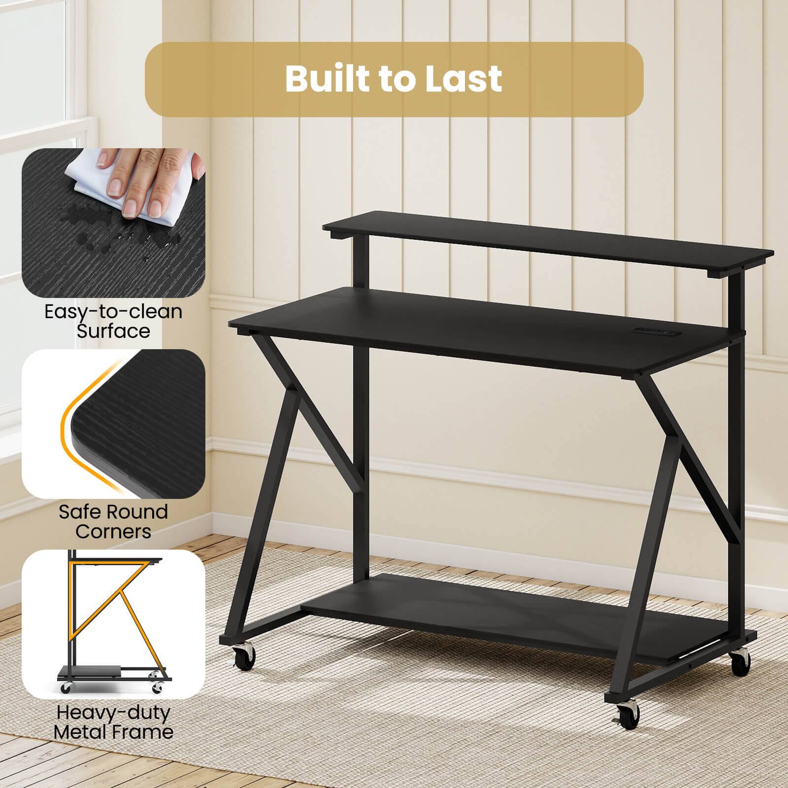 Built to Last

- Easy-to-clean Surface
- Safe Round Corners
- Heavy-duty Metal Frame