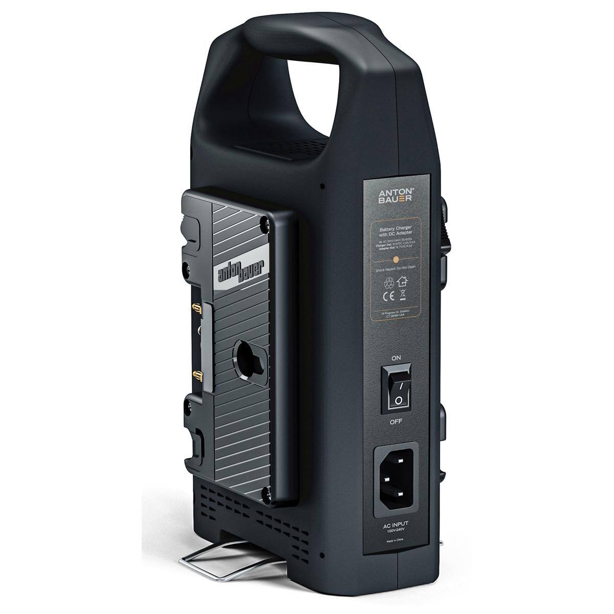 ANTON BAUER  
Battery Charger with DC Adapter  
Charger de batterie avec adaptateur DC  
ON / OFF  
AC INPUT 100-240V~ 50/60Hz