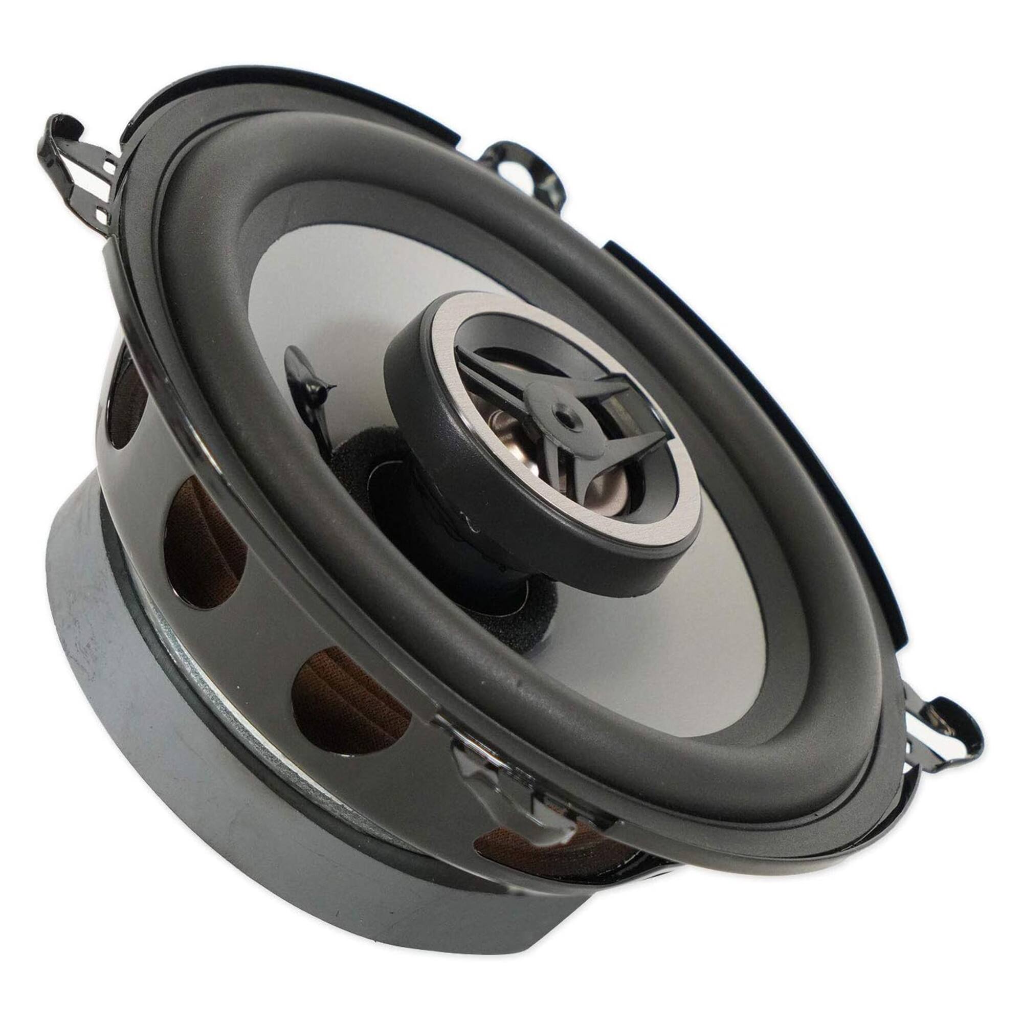 Alt View 7. Crunch - Crunch 5.25" Coaxial Speaker Set, Full-Range Audio Upgrade for Vehicle Stereo - Black.