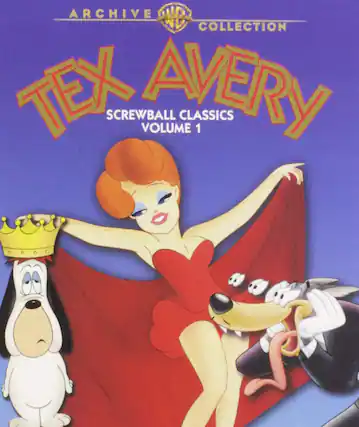 Front. Tex Avery Screwball Classics Volume 1 - DVD.