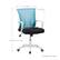 Alt View 15. CorLiving - Workspace Mesh Back Office Chair - Teal and White.