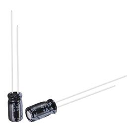 Unique Bargains - 47uF 16V 5x11mm Electrolytic Capacitor, Radial Leads Aluminum, 50pcs, 105C High Temp for TVs, LCD Monitor, VCD - Black